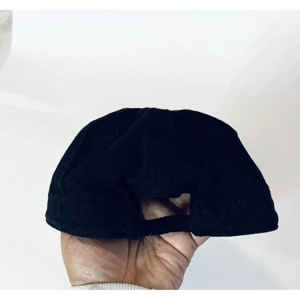 Mickey Mouse Hat Cap Youth Large Black Stretch Band‎ Back